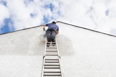 Peinture extérieure à Gluiras — façades et ravalement